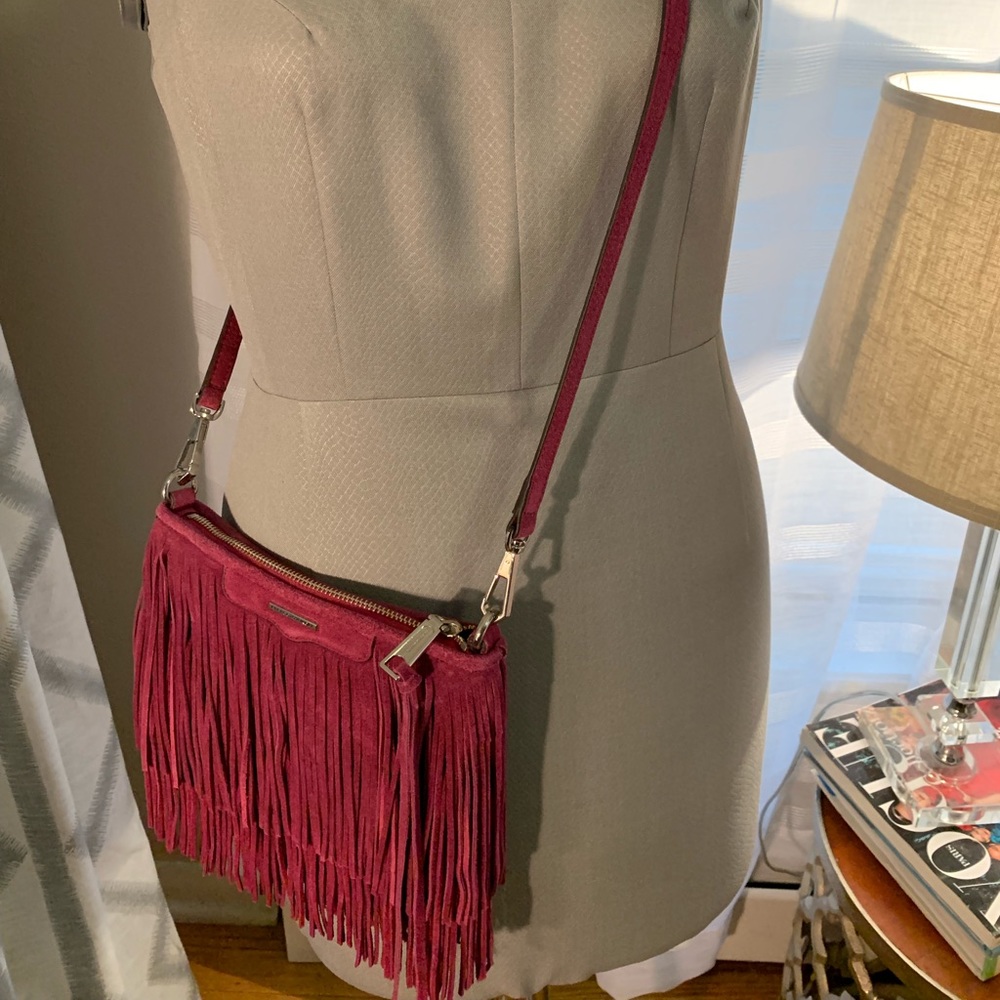 Rebecca Minkoff Fringe Cross Body Handbag